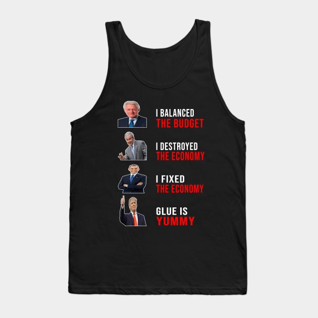 ANTI TRUMP GLUE IS YUMMY Tank Top by NTeez01